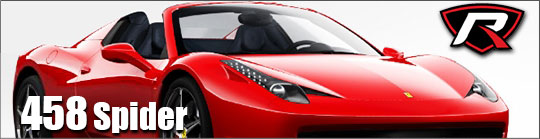 banner 458 spider