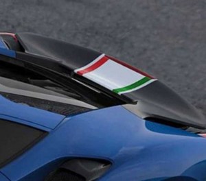 Ferrari 488 Pista OEM Carbon Fiber Rear Aerodynamic Air Duct