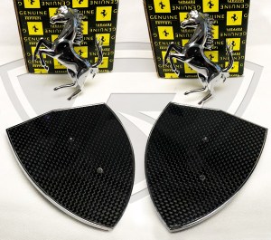 Ferrari 458 Carbon Fiber Fender Shields