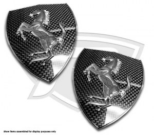 Ferrari 458 Carbon Fiber Fender Shields